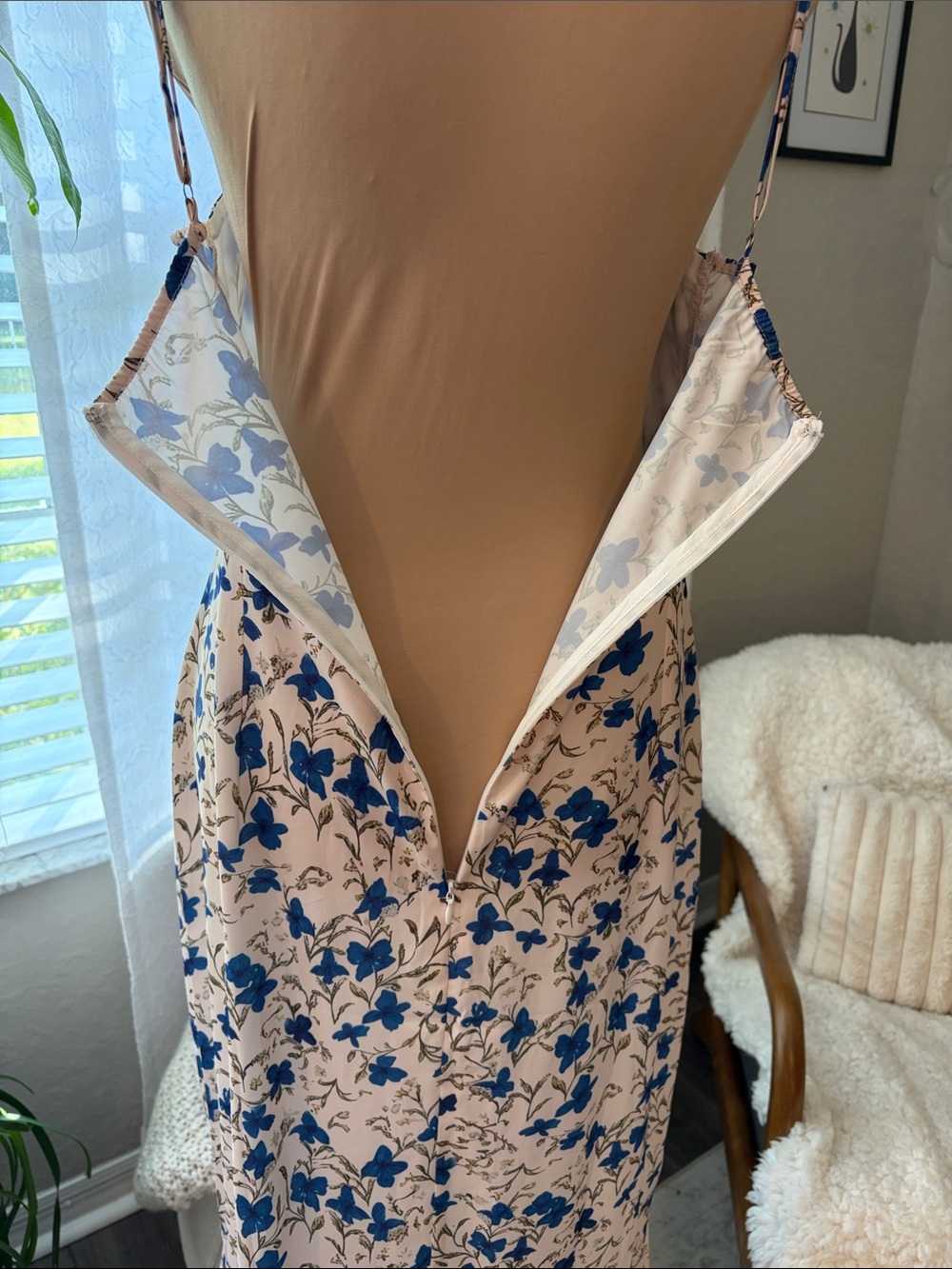 Commence floral print maxi dress adjustable straps new with tags medium - Picture 8 of 8